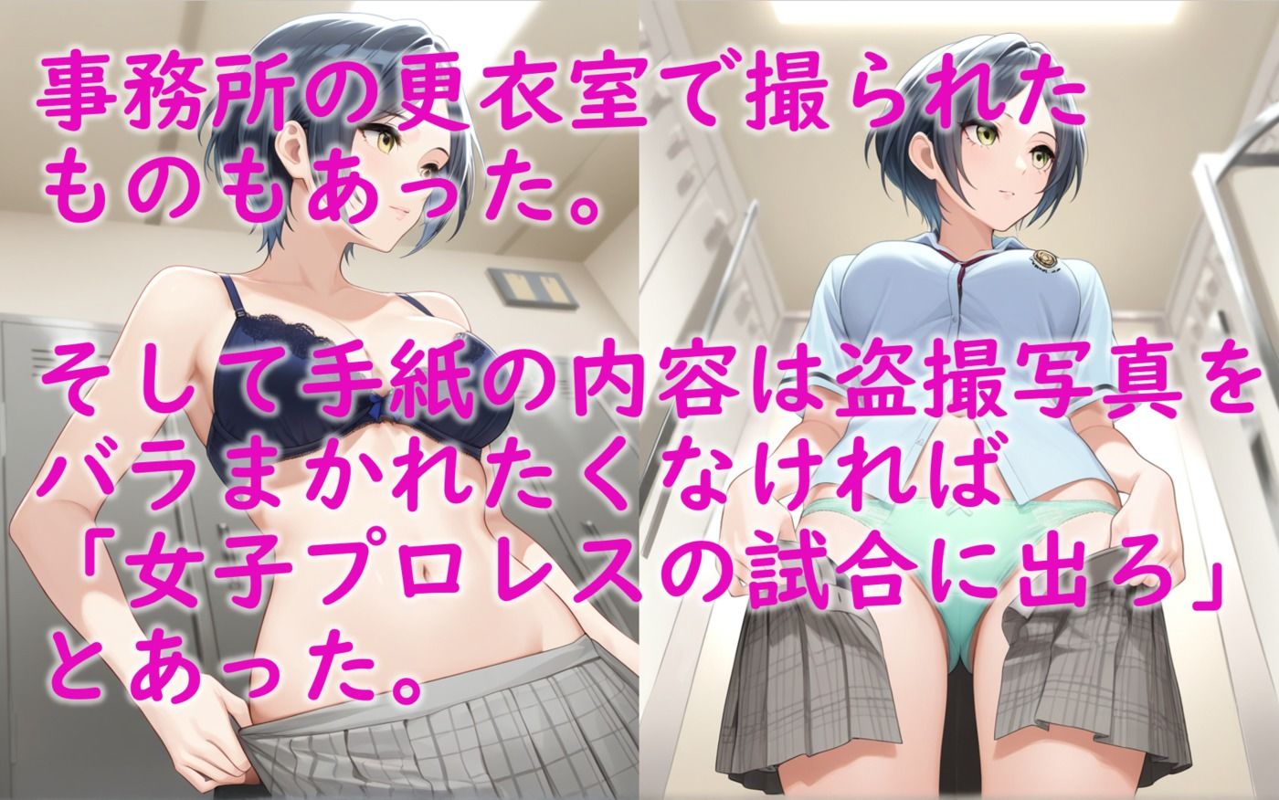 速〇奏 盗撮画像を消すために女子プロレスの試合に出たらAV撮影だった話 - サンプル画像 3