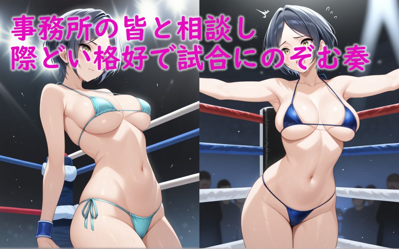 速〇奏 盗撮画像を消すために女子プロレスの試合に出たらAV撮影だった話 - サンプル画像 4