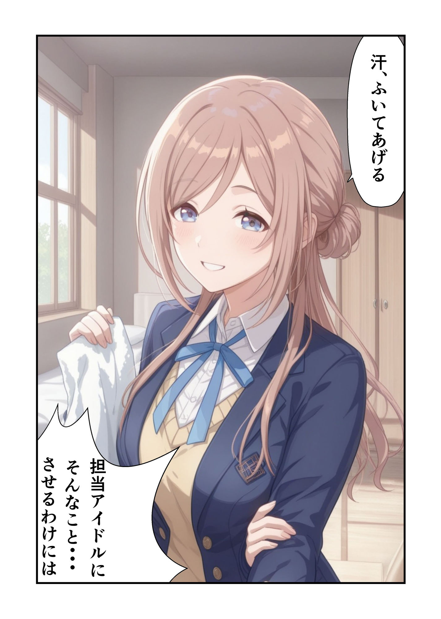 莉波お姉ちゃんのはみ出した看病 - サンプル画像 2