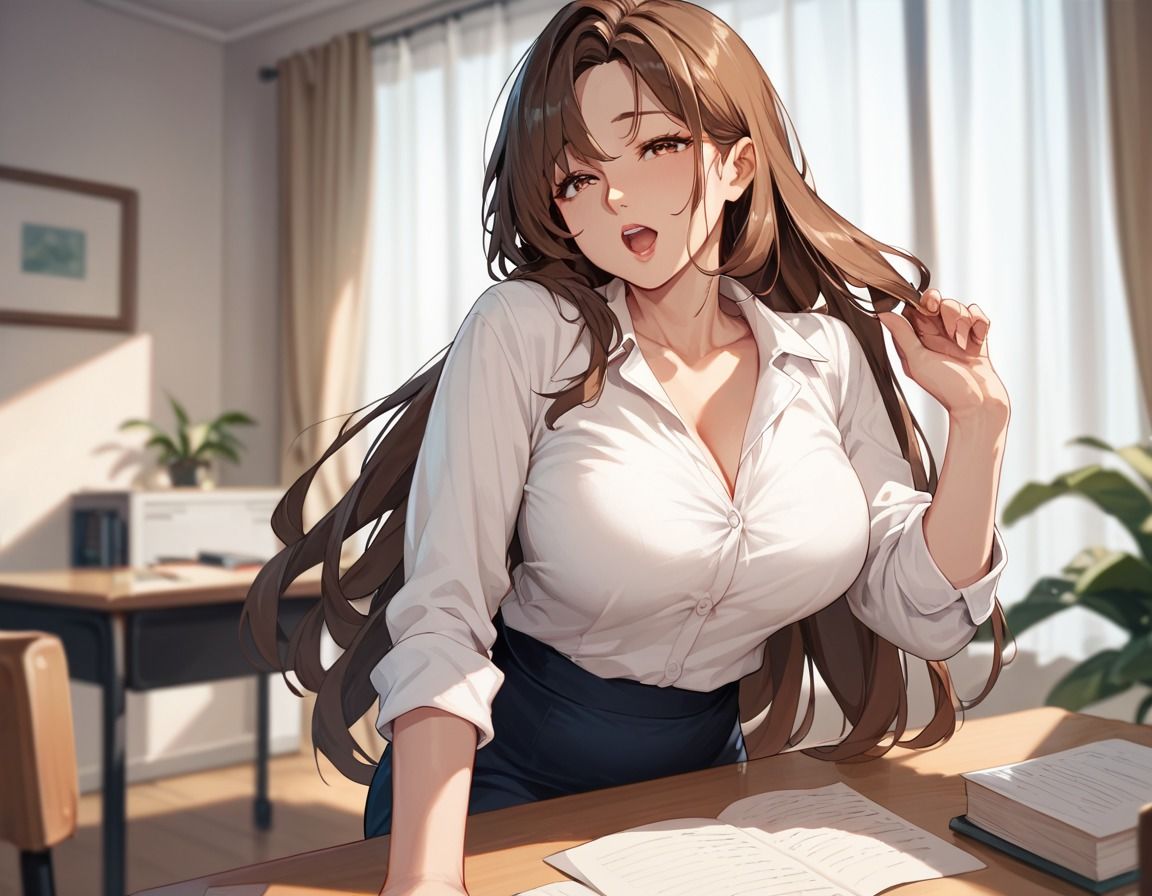 人妻変態  家庭教師 - サンプル画像 10