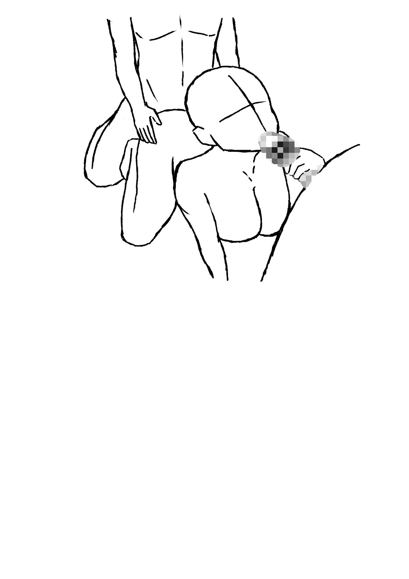 3P（男2・女1）ポーズ集 - サンプル画像 4