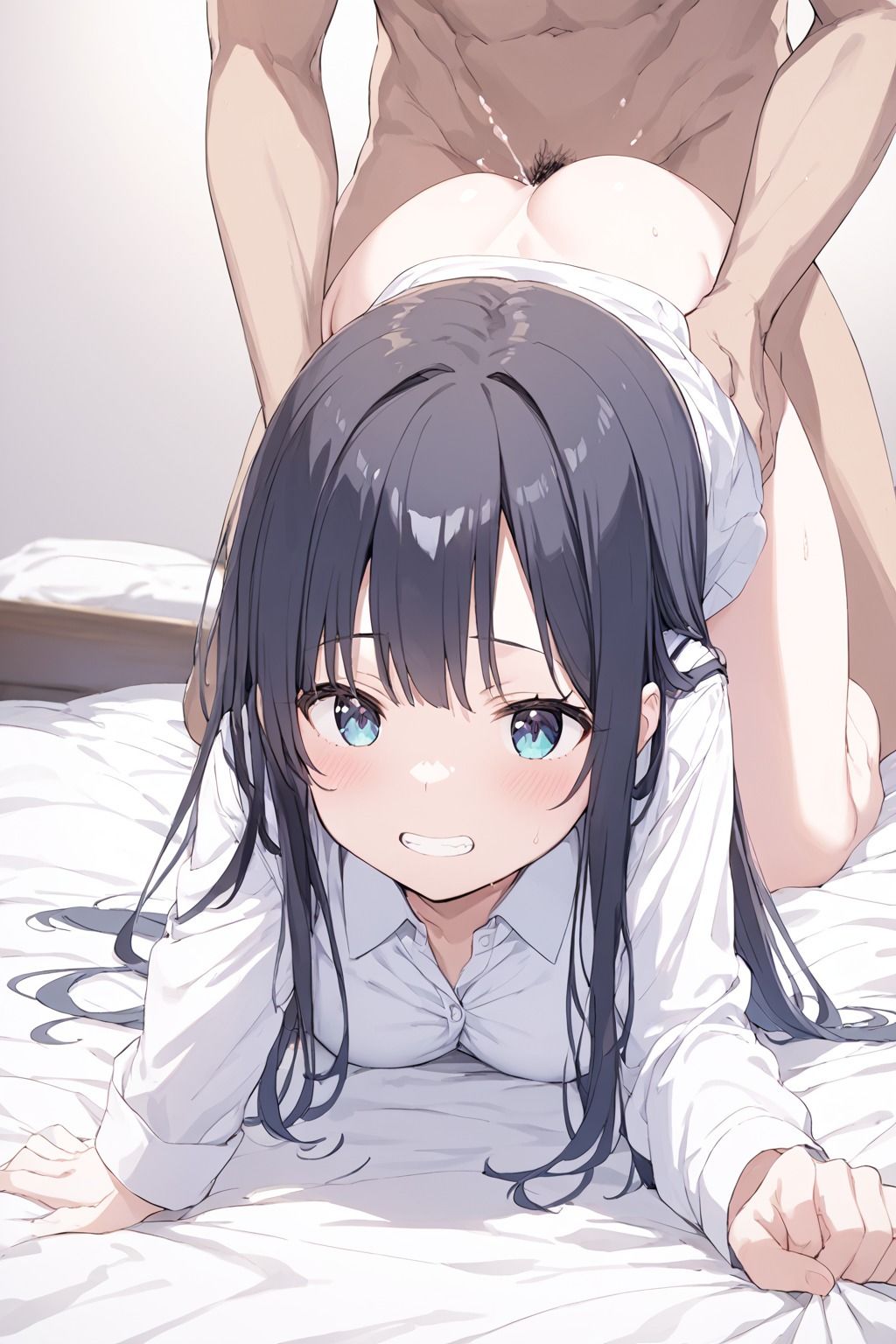 清楚系女子校生とナカ出しセックス - サンプル画像 3