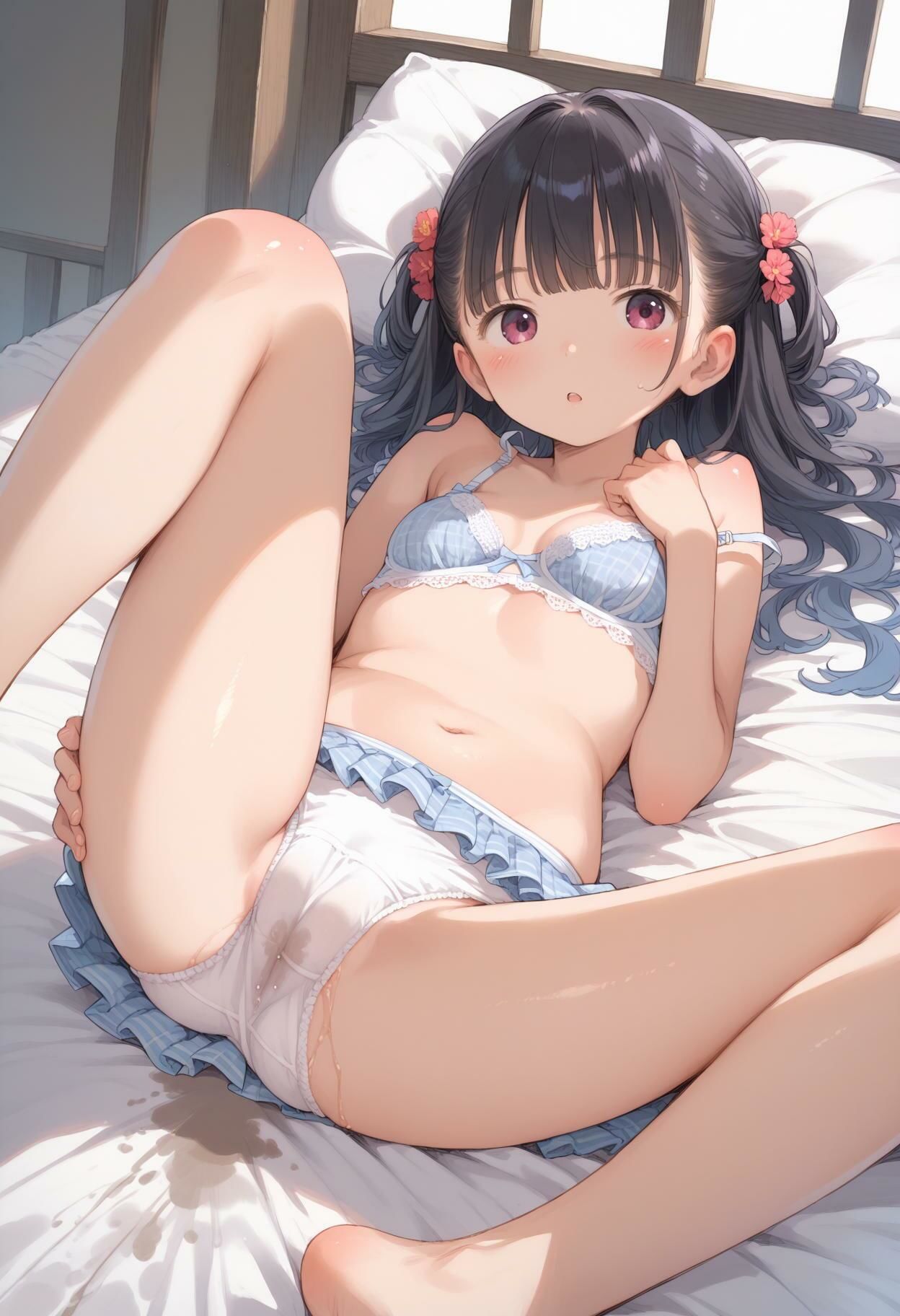 【援交女子の濡れ濡れパンティ】中はもうヌルヌルだよ - サンプル画像 2