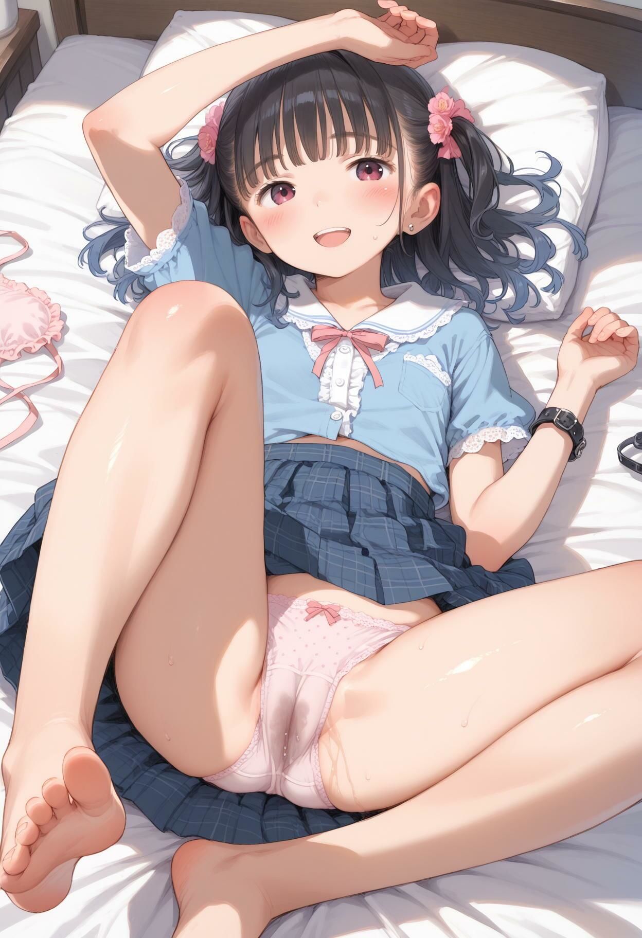 【援交女子の濡れ濡れパンティ】中はもうヌルヌルだよ - サンプル画像 6