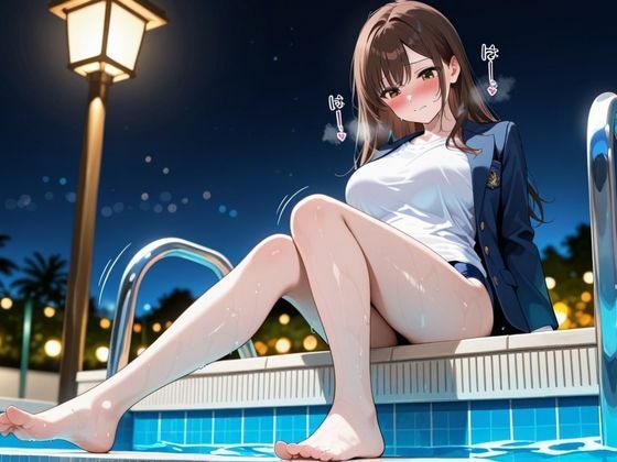 沈められたスク水調教 〜水中で縛られる快感に、制服女子校生は堕ちていく〜 - サンプル画像 3