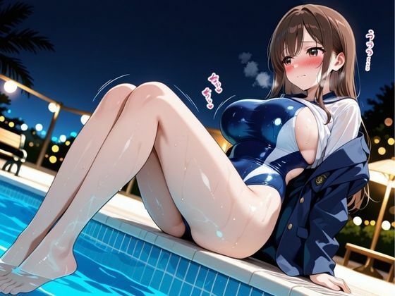 沈められたスク水調教 〜水中で縛られる快感に、制服女子校生は堕ちていく〜 - サンプル画像 4