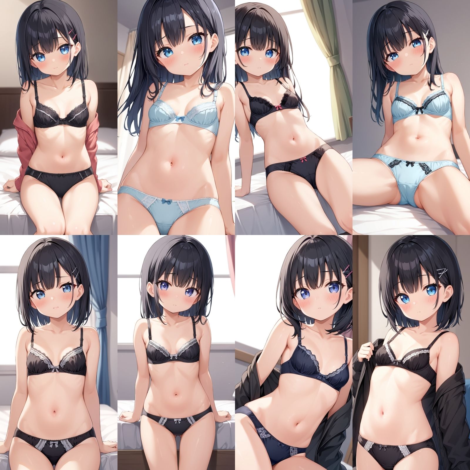 貧乳近距離下着【500枚】 - サンプル画像 1