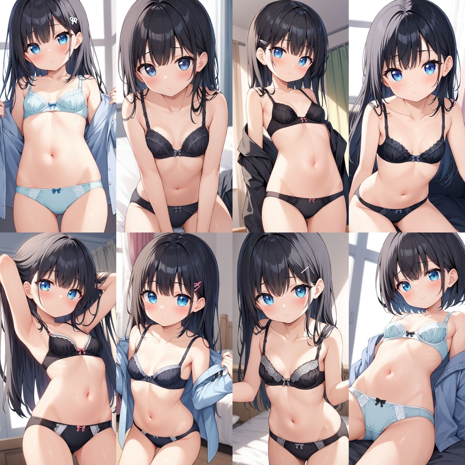 貧乳近距離下着【500枚】 - サンプル画像 2