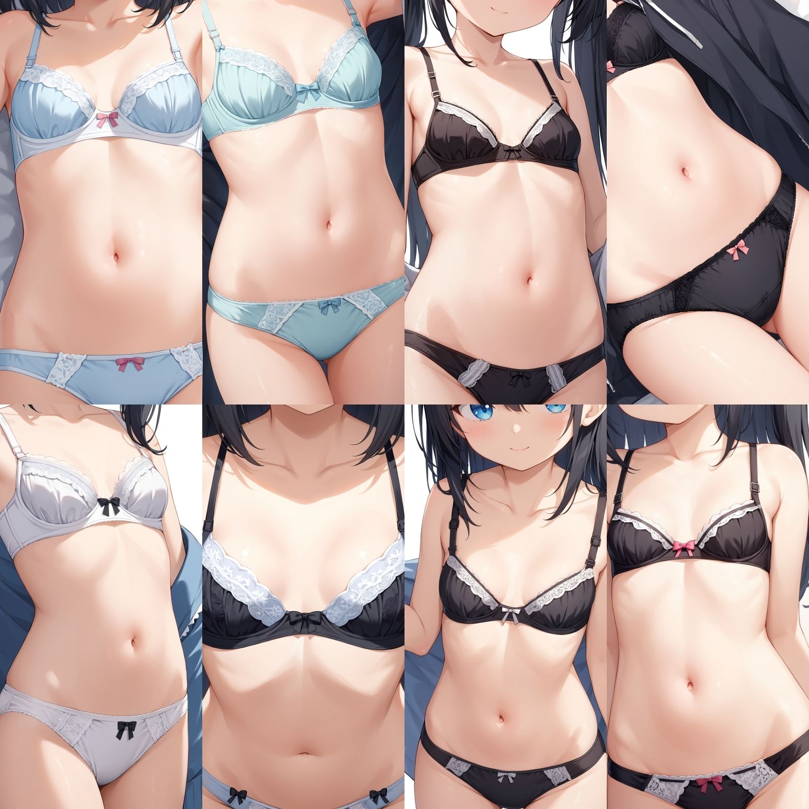 貧乳近距離下着【500枚】 - サンプル画像 5