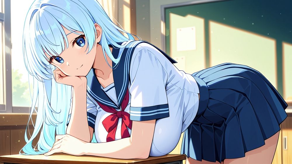 爆乳水色オレンジツインズが顧問教師と水泳部で連続中出し調教【4K】 - サンプル画像 3