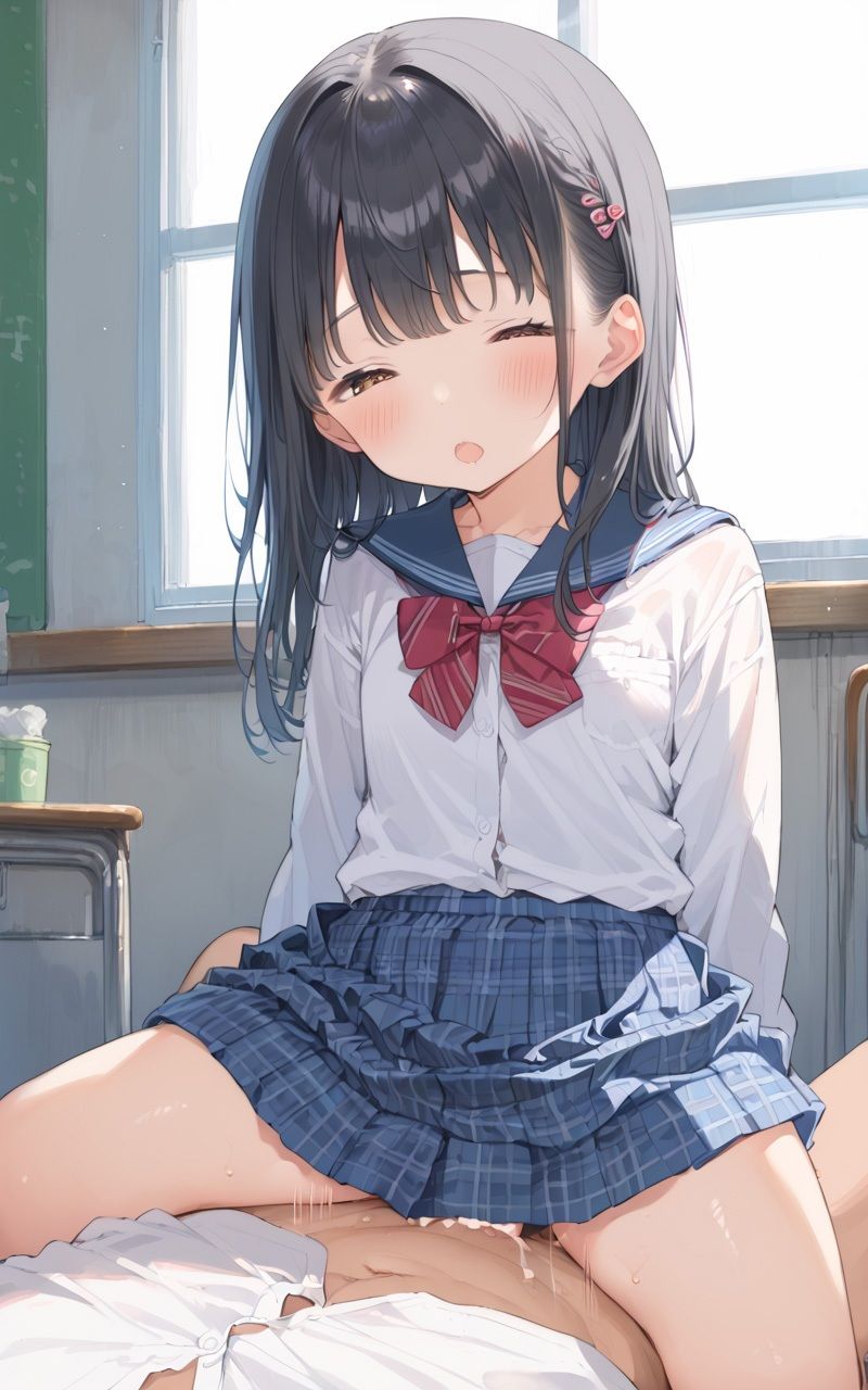 貧乳の妹を盗撮しつつ性教育してみた - サンプル画像 2