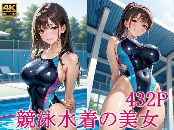 競泳水着の美女