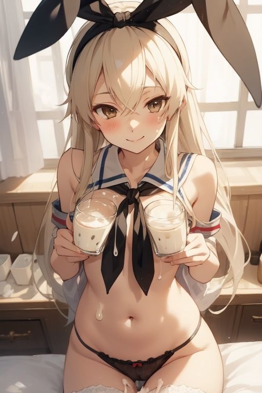 虹かけ誌  艦〇こ〇くしょん  イラスト集29 島風  お゛うっ！？ - サンプル画像 6