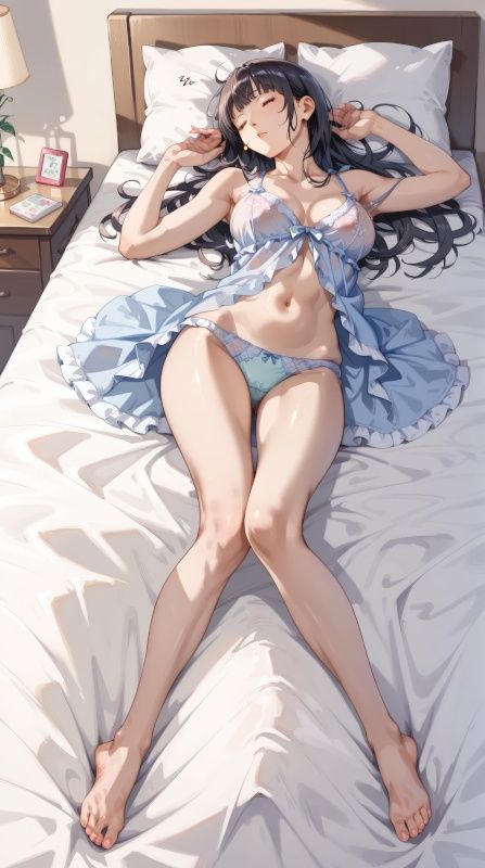 無防備すぎる義母の寝姿 - ランジェリー編 - - サンプル画像 3