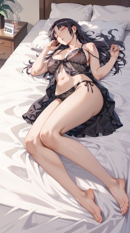 無防備すぎる義母の寝姿 - ランジェリー編 - - サンプル画像 4