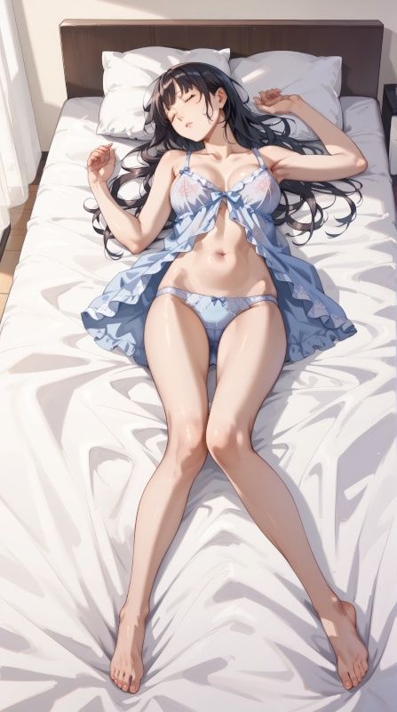 無防備すぎる義母の寝姿 - ランジェリー編 - - サンプル画像 5