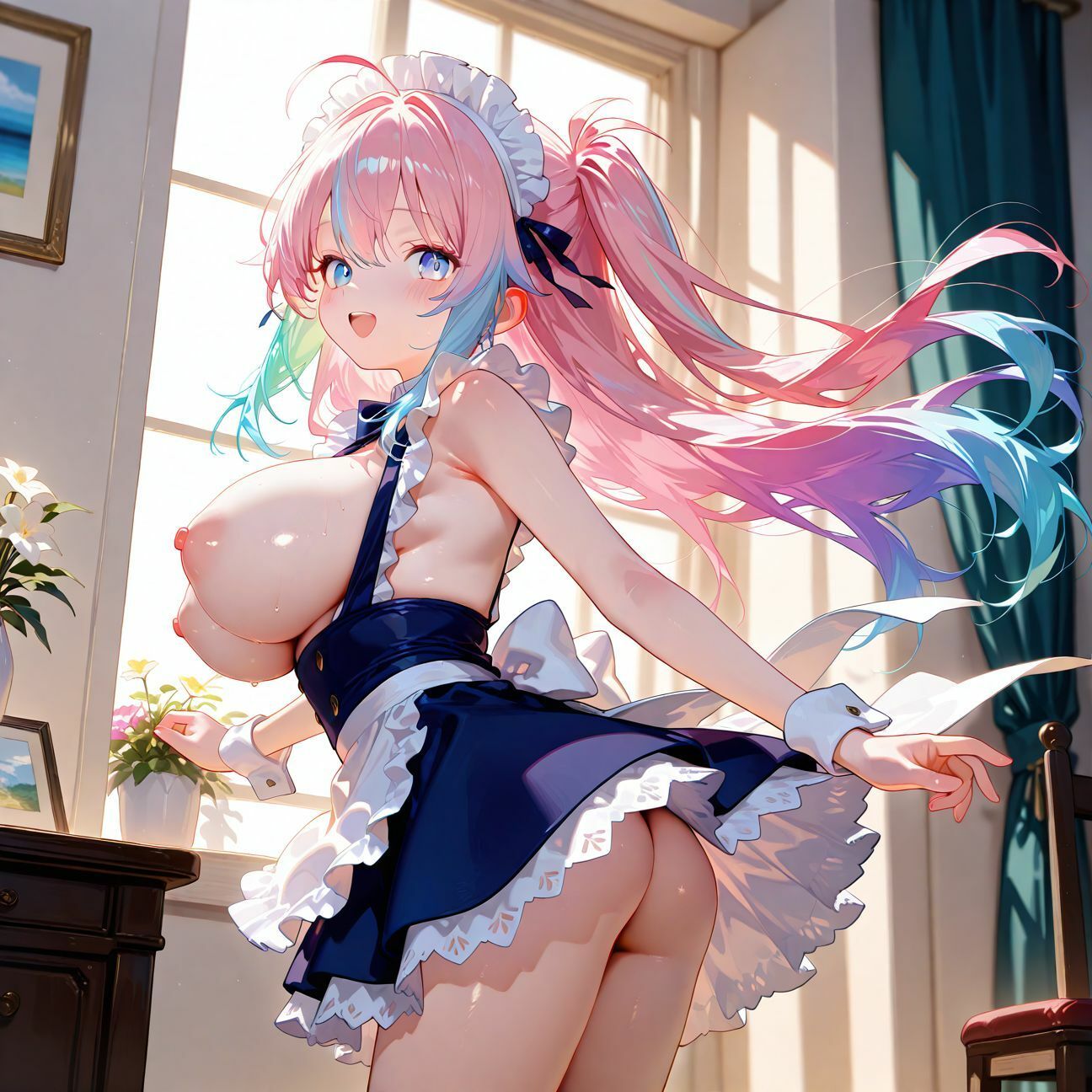 むちむちボディで絶倫ご主人様にご奉仕！ - サンプル画像 3