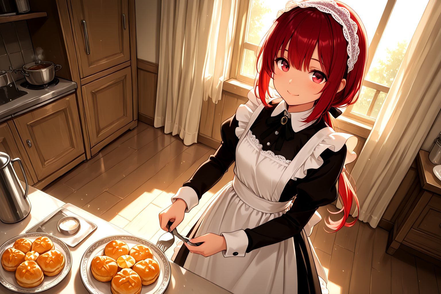 うちのえっちな専属ハツラツメイドさん - サンプル画像 2