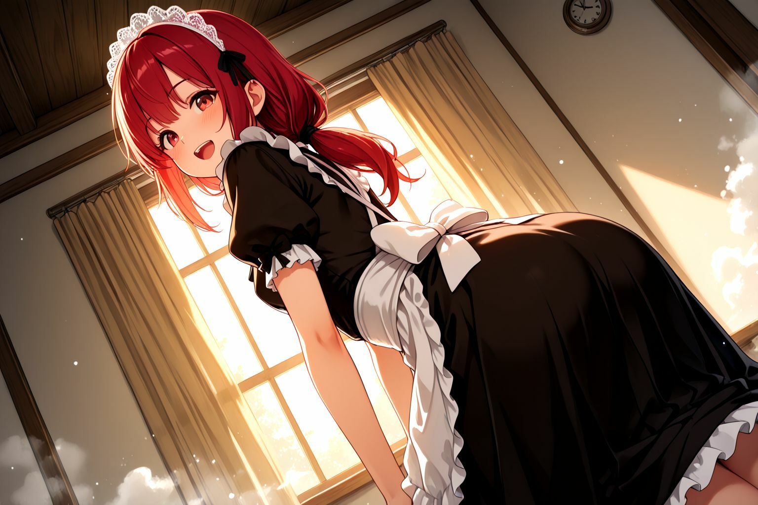 うちのえっちな専属新米ちっぱいハツラツメイドさん - サンプル画像 3
