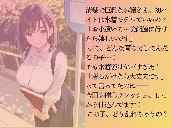 純情なお嬢さまを水着撮影と言って呼び出してみた - サンプル画像 3