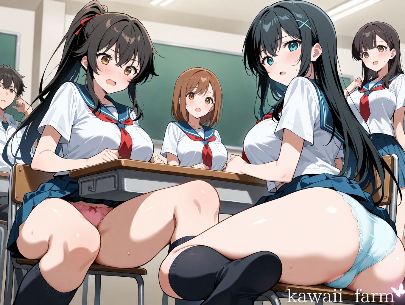 性欲まみれ  ハーレムver. - サンプル画像 6