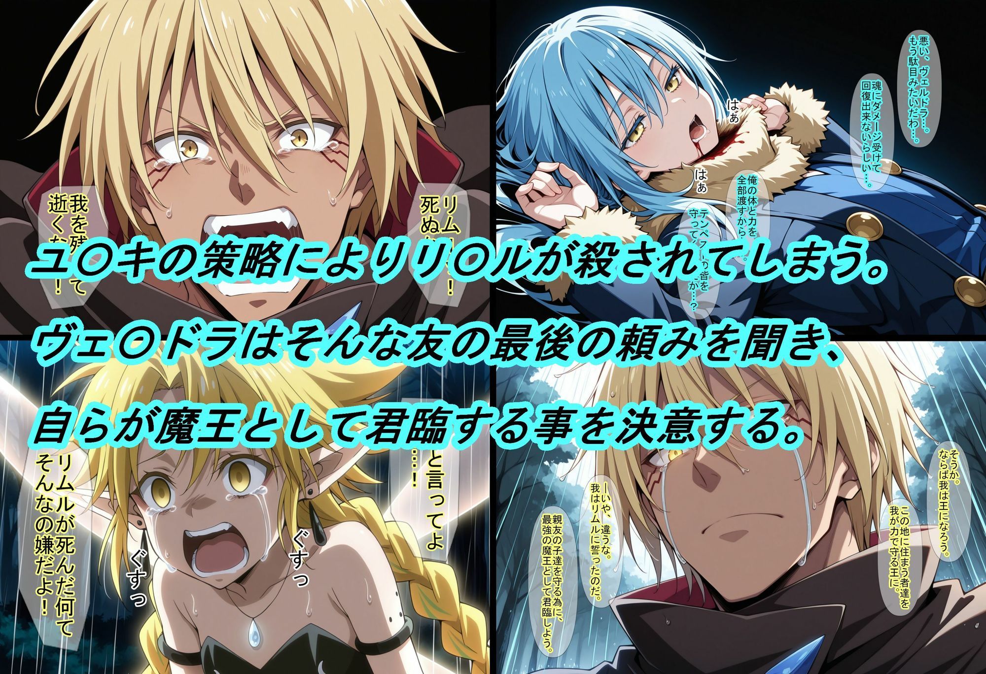 【転〇ラ】IF〜ヴェルドラが魔王として君臨する世界 - サンプル画像 1