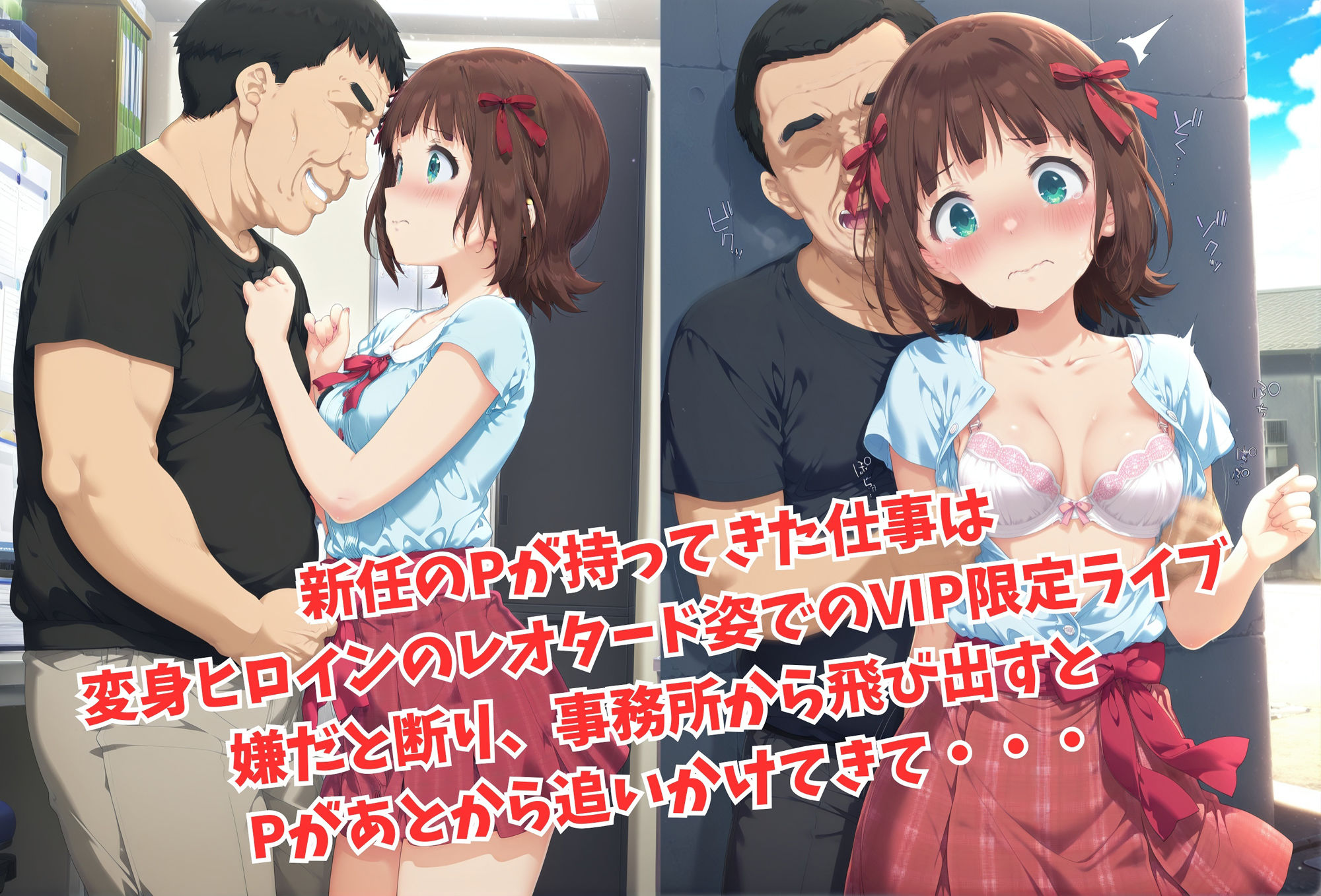 がんばれ！はるかちゃん☆ - サンプル画像 1