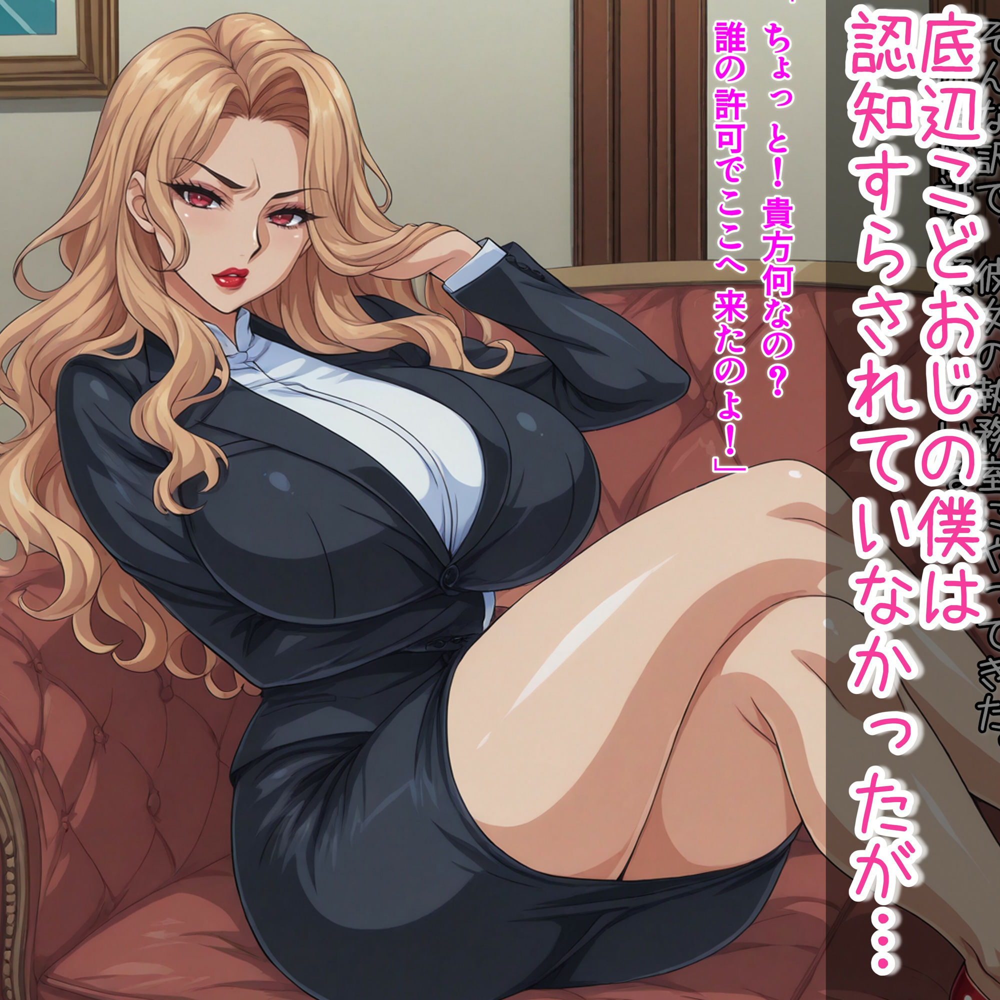 超爆乳のエリート女上司をアプリで私物化して全身くまなく好き放題する - サンプル画像 2