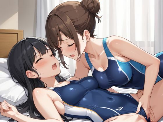 水泳合宿に行ったが練習そっちのけでハーレムSEXする - サンプル画像 6
