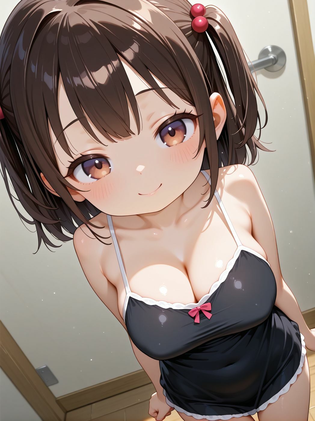 巨乳の後輩が誘惑するので生挿入したら最高だった 「先輩なのにいっぱい出しちゃったね」 - サンプル画像 5