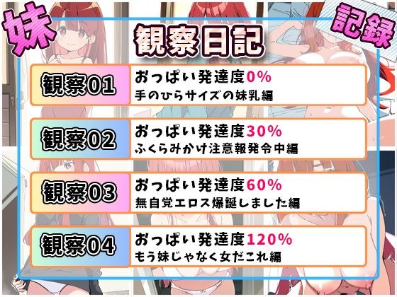 妹成長観察日記〜ただ記録するだけだったはずなのに〜【篠崎 みほ編】 - サンプル画像 9