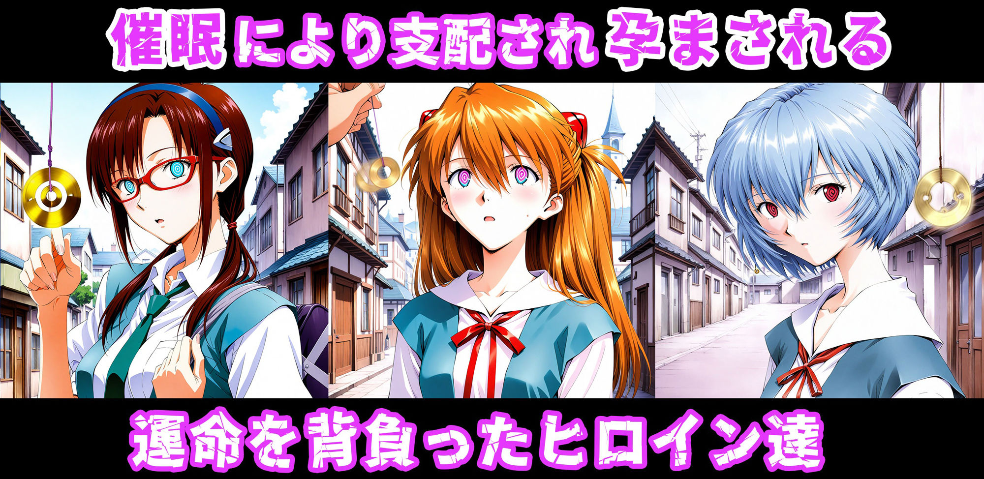 孕ませオナホ化契約 〜新世紀エヴァ●ゲリオン編〜 - サンプル画像 1