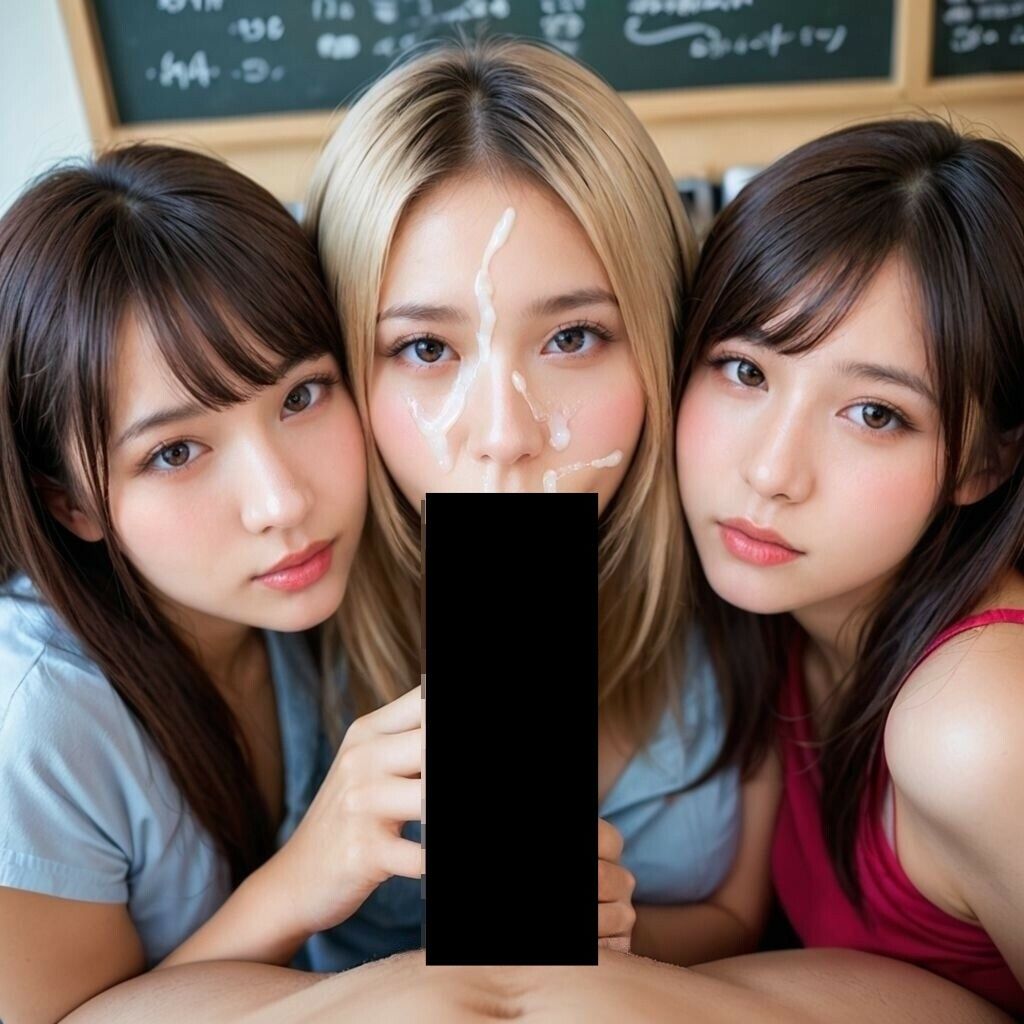 いろんな場所でハーレムフェラしてもらっちゃったぞ - サンプル画像 6