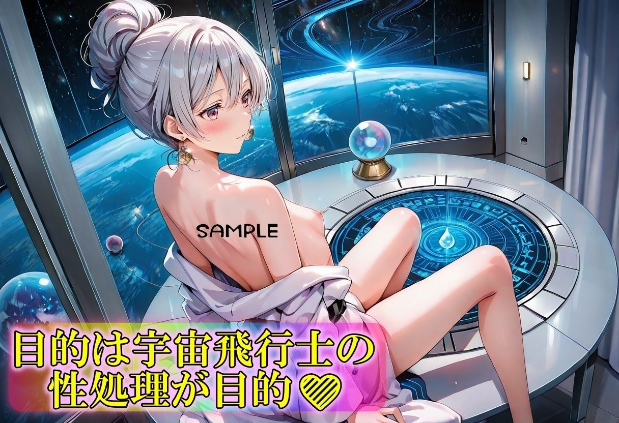 最新アンドロイドの宇宙SEX - サンプル画像 2