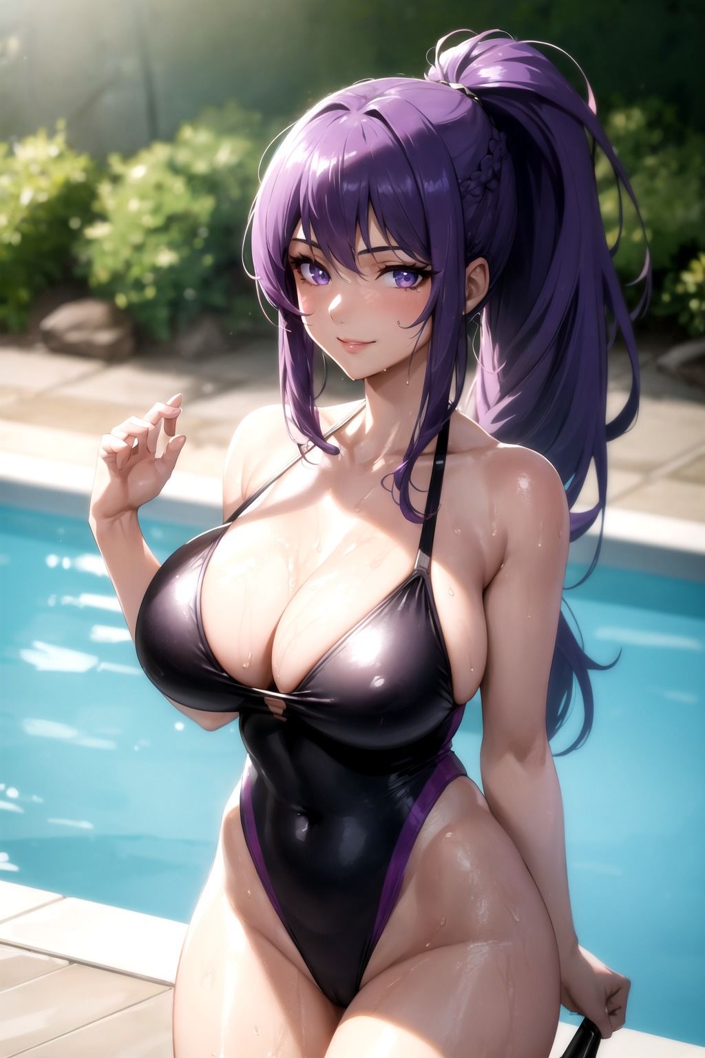 競泳水着  花南（かなん） - サンプル画像 1