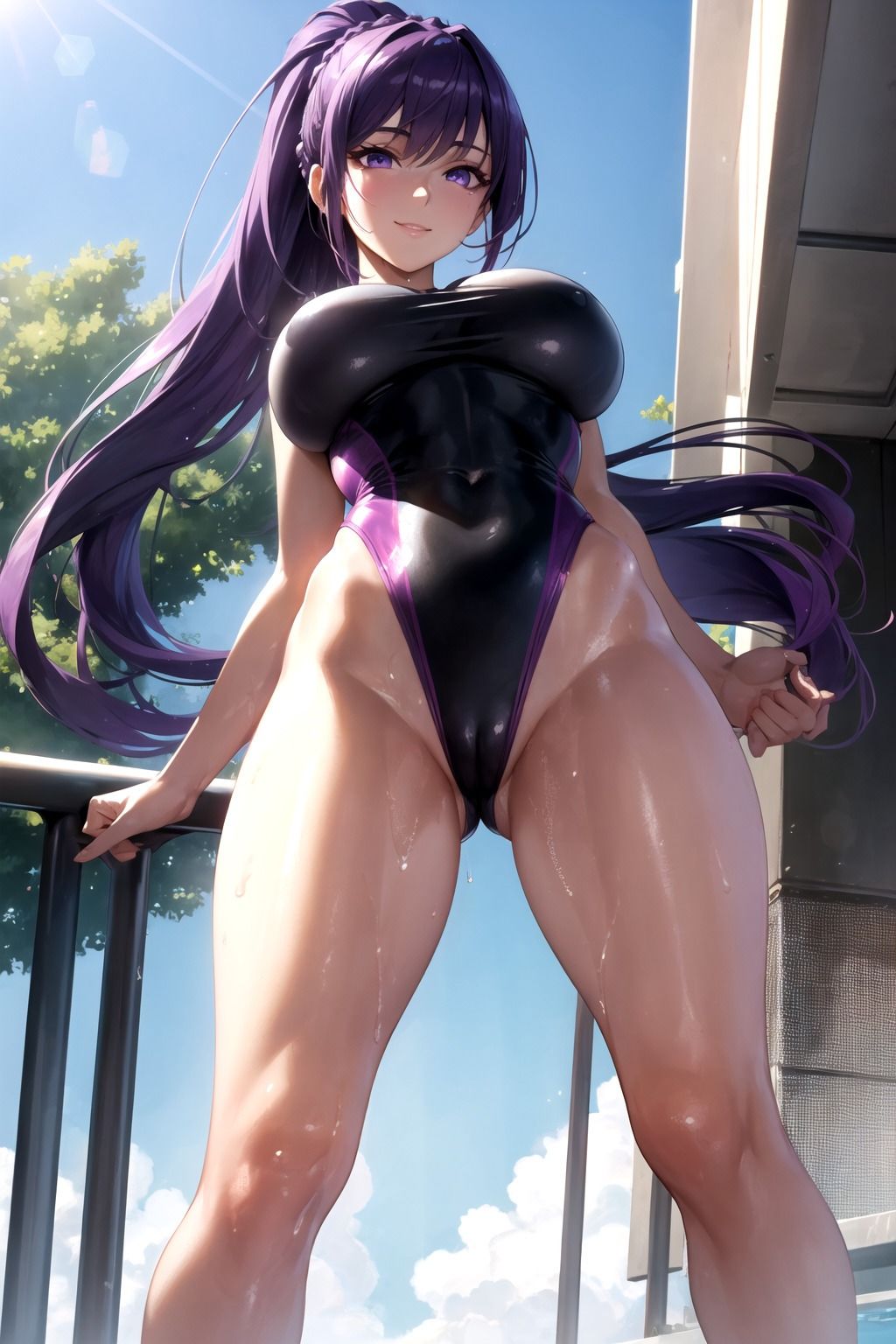 競泳水着  花南（かなん） - サンプル画像 3