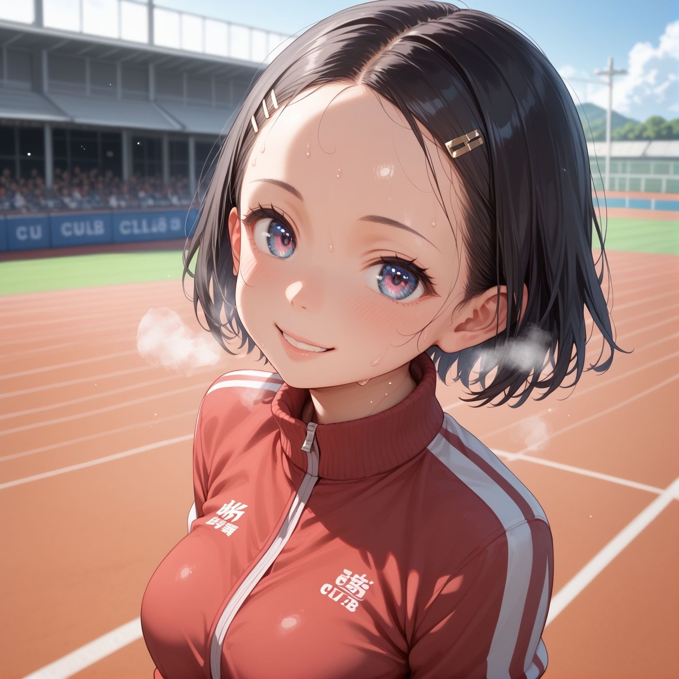 学園性活！クールダウンに手伝って！陸上部 vol.5【運動着美少女の厳選CG250枚収録】 - サンプル画像 6