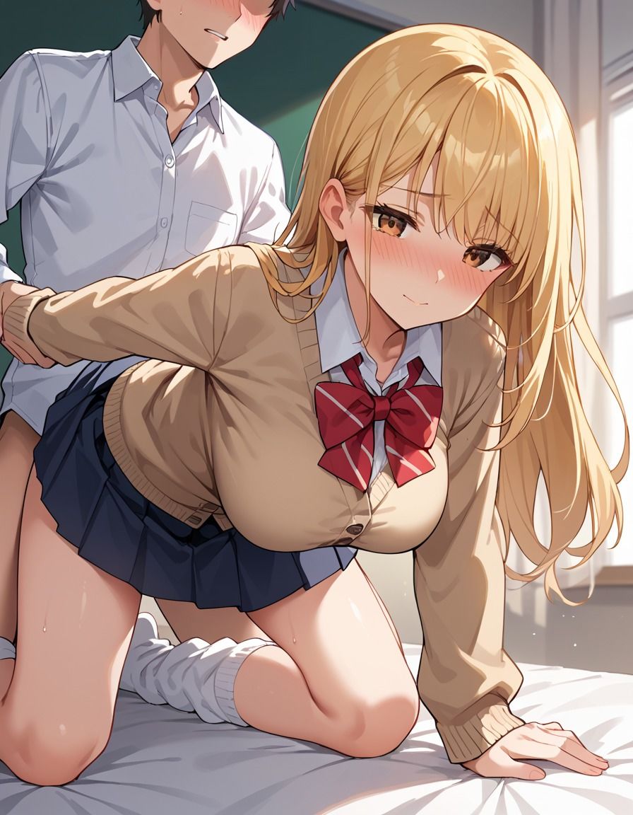 強気な巨乳キ？ャルを俺専属のオナホにしてみた - サンプル画像 3