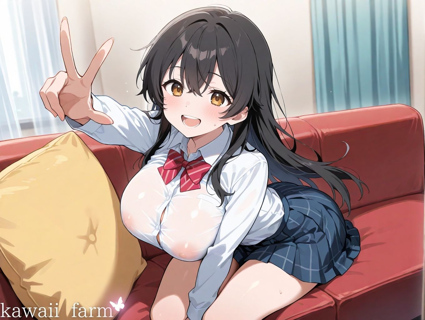 性欲まみれ  巨乳妹ver. - サンプル画像 1