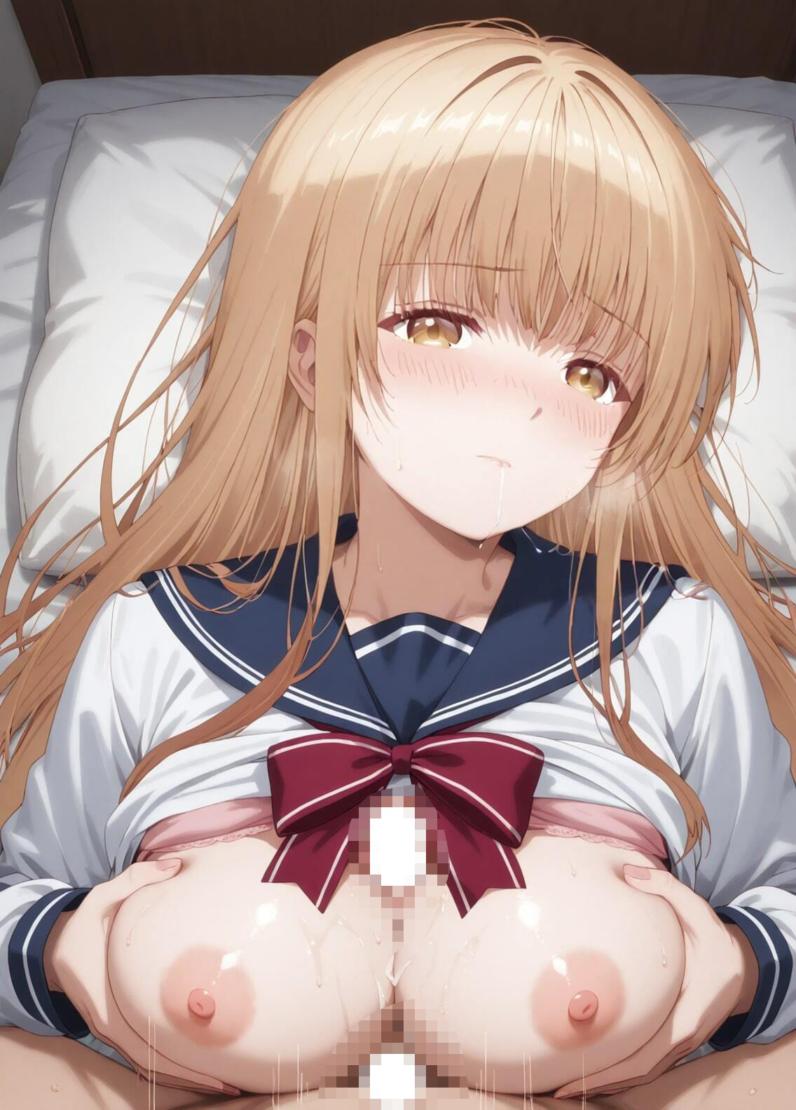 「お隣の天使様にいつの間にか駄目人間にされていた件」椎名真昼セーラー服着衣H写真集2（全500枚） - サンプル画像 1