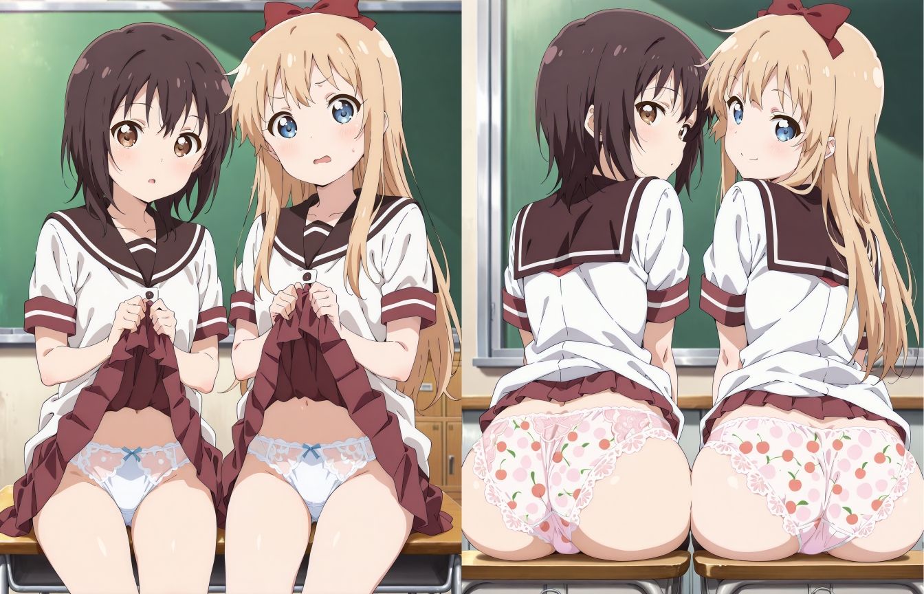 ごらく部のパンツ - サンプル画像 1