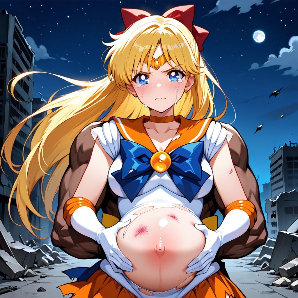 敗北戦士ビーナス命乞い土下座ぶっかけセックス - サンプル画像 8