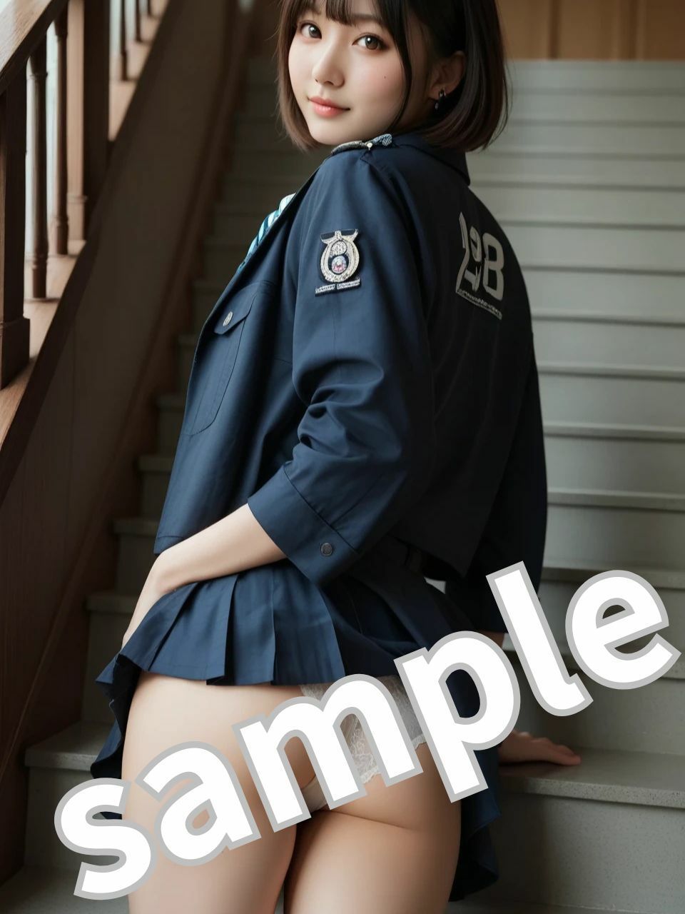 AI制服美少女 お試しモード（イメージビデオ収録） - サンプル画像 3