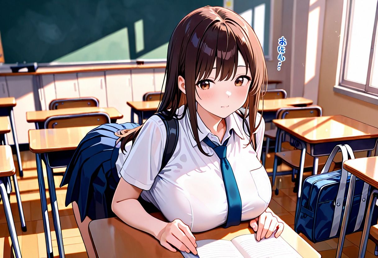 女子校生と新任教師秘密の関係  性処理校内交尾 - サンプル画像 5