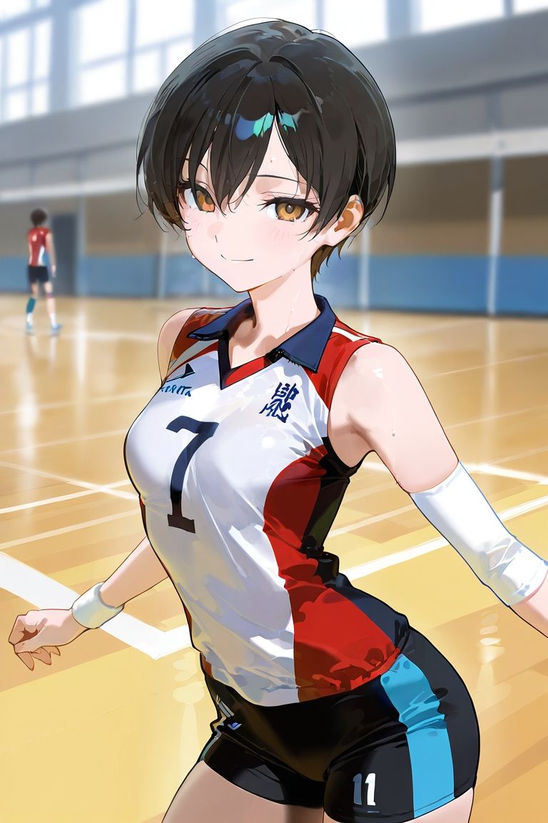 バレー女子の誘惑 - サンプル画像 1