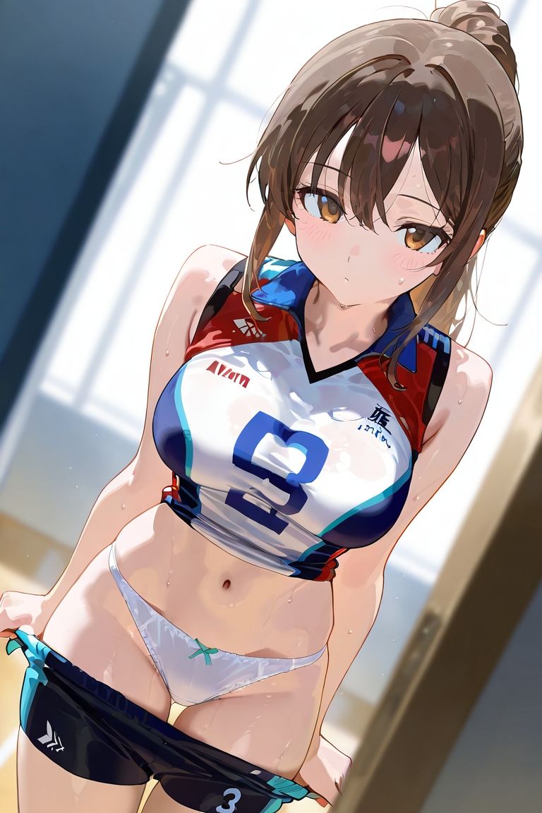 バレー女子の誘惑 - サンプル画像 3