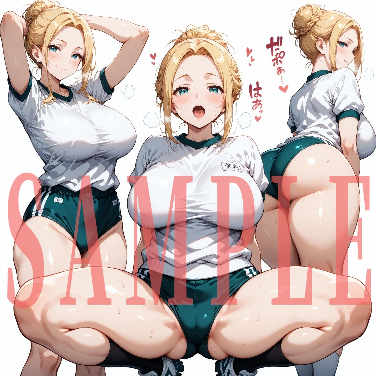 体操着キャラクターコレクション（Lサイズ）Vol.01 - サンプル画像 1