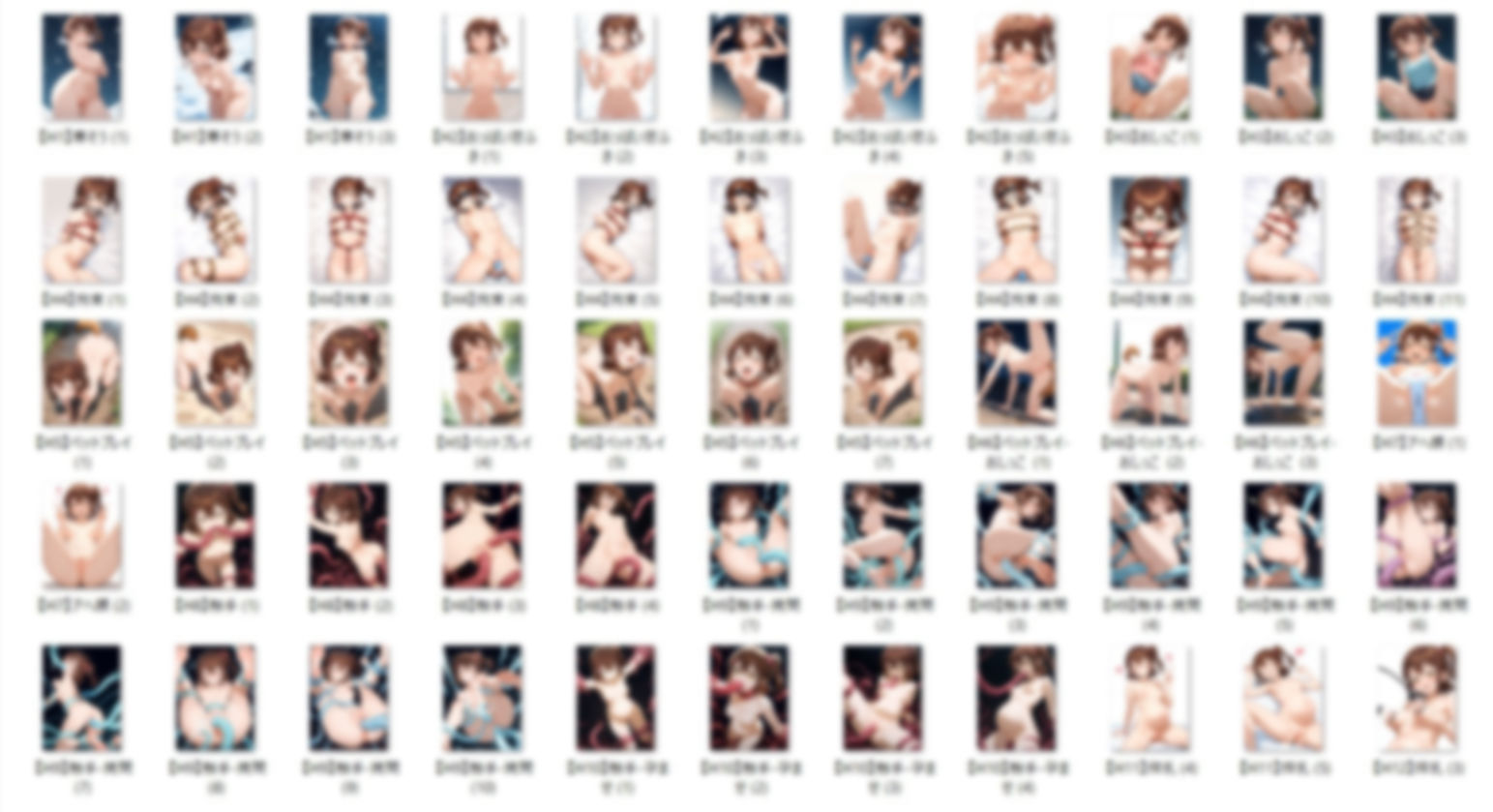 【R18】K.M イラスト集 （SDXL使用） - サンプル画像 5