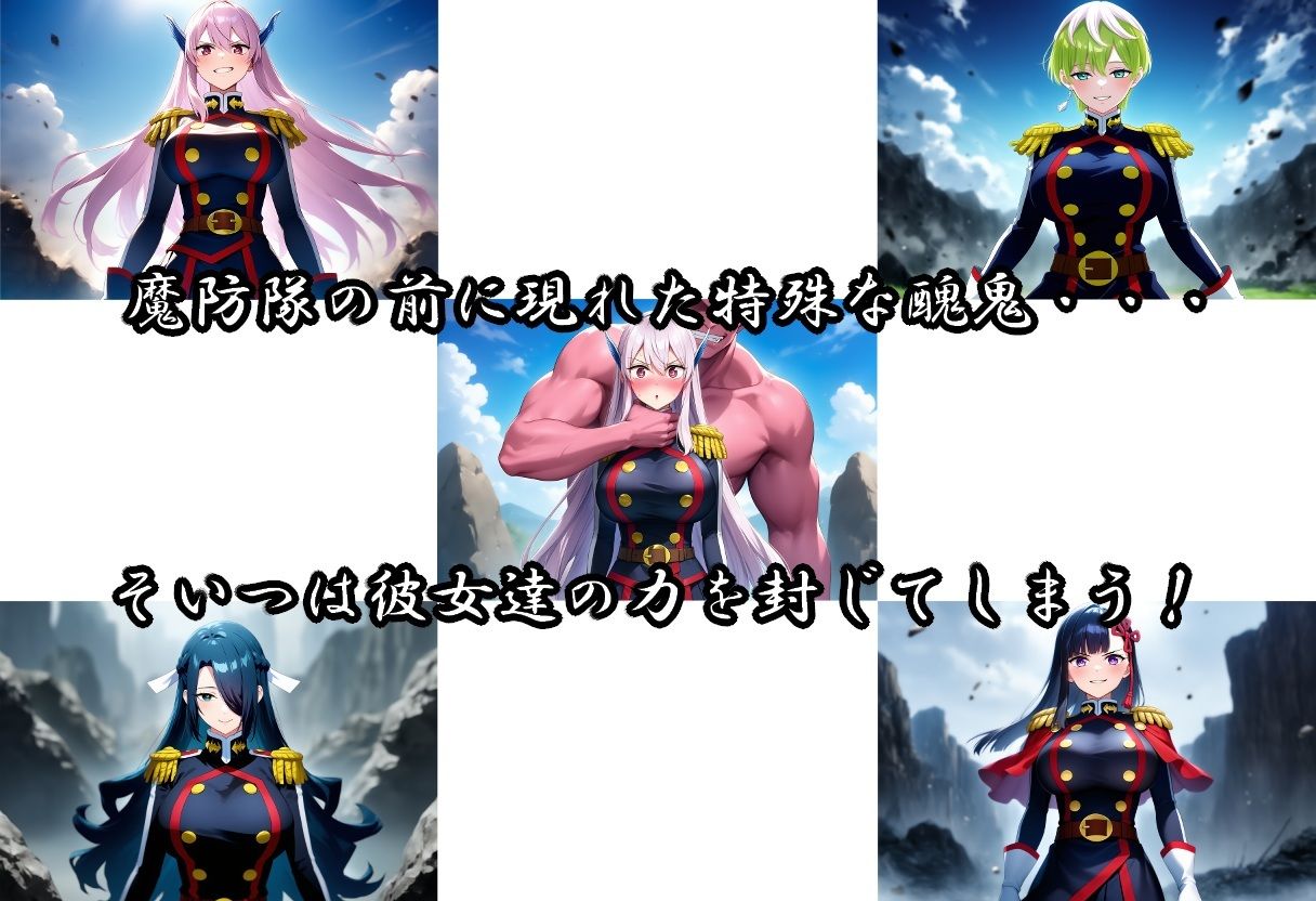 魔防隊は淫鬼に沈む - サンプル画像 1