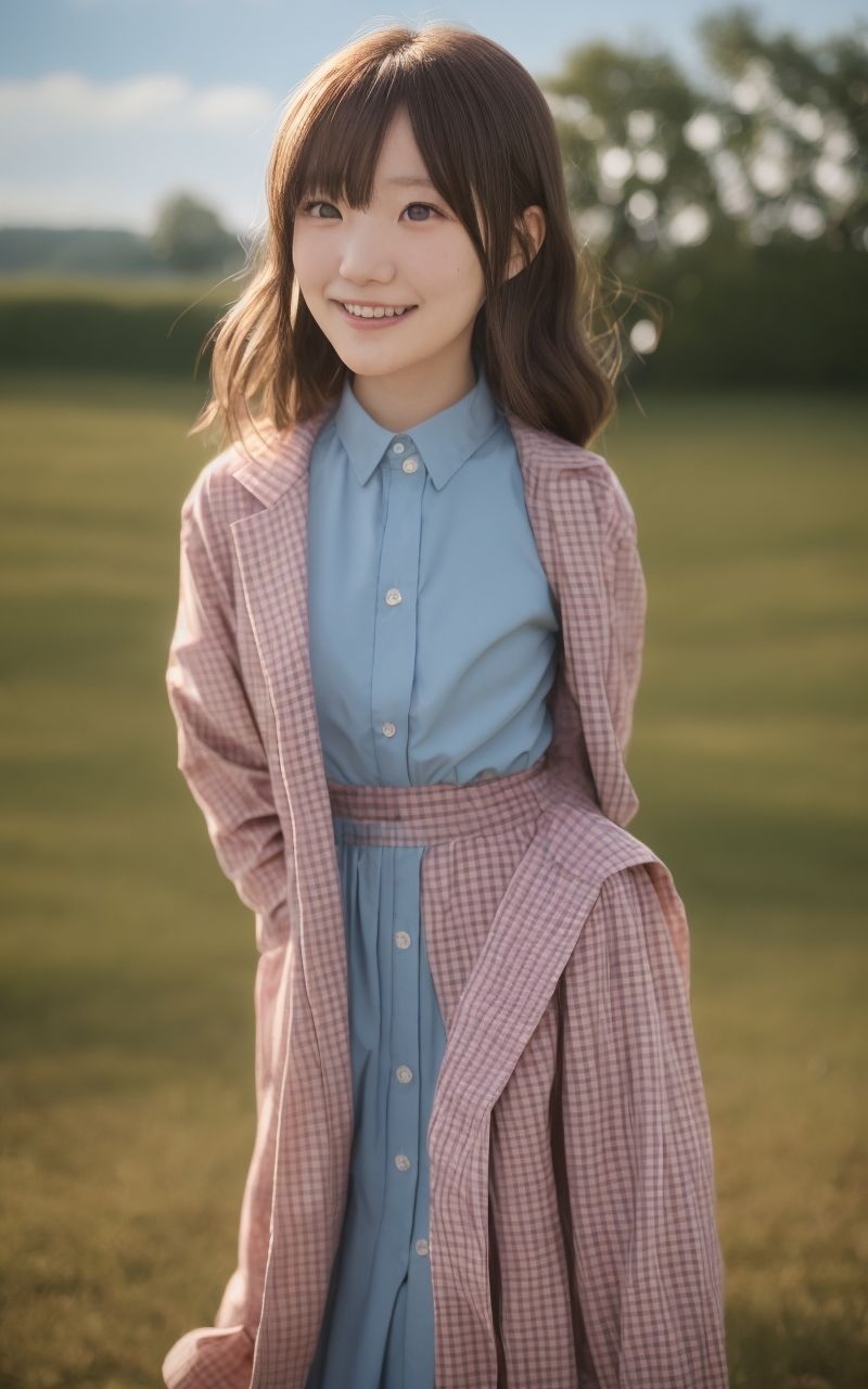 AI美女写真集┃日本人の乙女 - サンプル画像 1